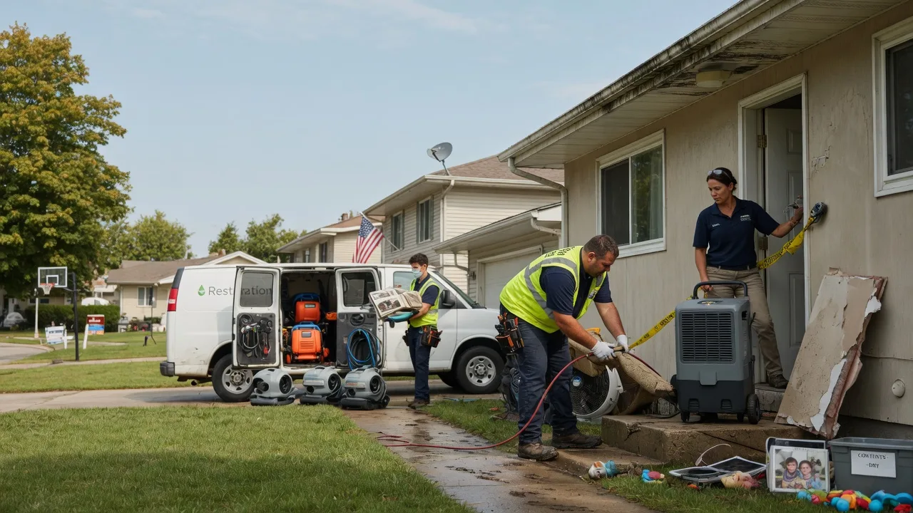 Water Damage Restoration in Oceana, WV near me